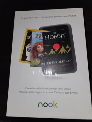 New - Factory Sealed - Barnes & Noble Nook HD 8GB Wi-Fi  Tablet - Image 1 of 4