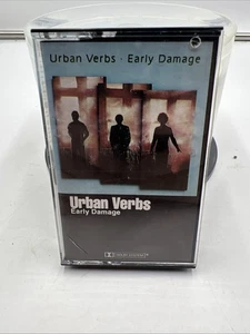 Urban Verbs Early Damage Cassette Tape 1981 Warner Brothers Records New Wave HTF - Picture 1 of 4