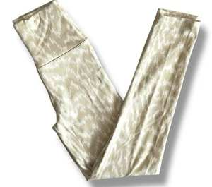 Leggings donna OFFLINE by Aerie Hi-Rise marrone e bianco TG M NUOVI - Foto 1 di 2