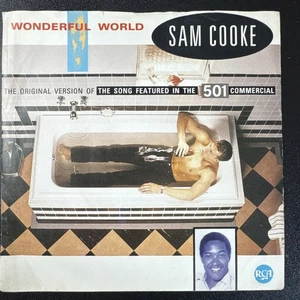 Sam Cooke - Wonderful World 7" Vinyl Single EX CONDITION - Bild 1 von 2