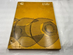 Cummins NT/NTA/NH-855 Big Cam II III Engine Shop Service Manual Book 3379076-04 - Picture 1 of 2