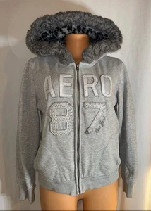 Y2K Aeropostale Fur Jacket  - Picture 1 of 7