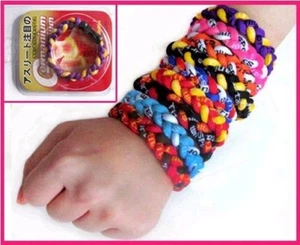 8" TITANIUM SPORTS TORNADO TWISTED BRACELET USA SELLER* - Picture 1 of 4