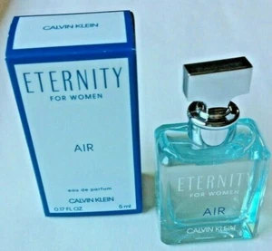 Calvin Klein Eternity Air for Women Mini Splash Travel Size 5 ml-100% AUTHENTIC - Picture 1 of 11