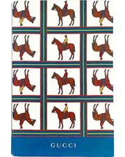 New Gucci Equestrian Horse Paper Stationery Letter Desk Library Set Office Desk
