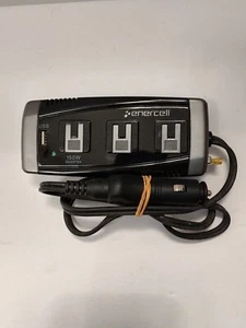 Enercell Car Portable 150 Watt 12V Car Plug In Inverter w/ USB & 3 Outlets - Picture 1 of 5