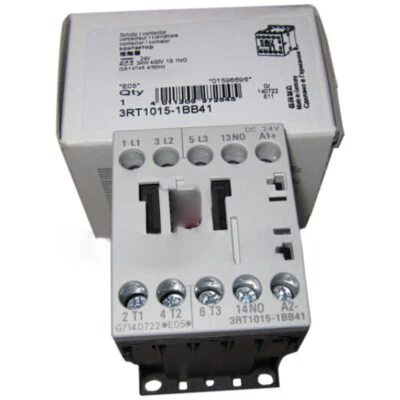 For Siemens 3RT1015-1BB41 24V DC 3-pole Contactor In Box - Image 1 of 3