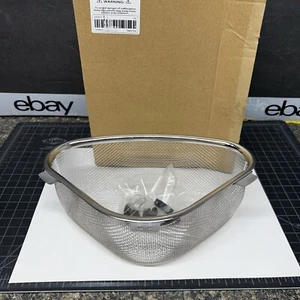 Sink Corner Strainer Basket Drain Filter Stainless Steel New Open Box. - Picture 1 of 14