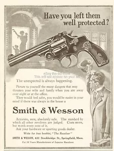 Revólver Smith Wesson Springfield MA 1912 los has dejado bien protegidos anuncio - Imagen 1 de 2