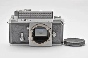 Nikon F Eye Level Silver "FUJI MARK" w/Meter Model II [Near Mint,Finder Cleaned] - Picture 1 of 24