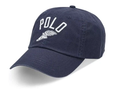 Polo RALPH LAUREN Men's Hat Red Athletics Track Winged Foot Stadium Baseball Cap - Image 1 of 3