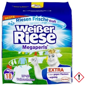 Blanca Gigante Megaperls 18 Cargas de Lavado Duradero Fresco 5er Pack - Imagen 1 de 1