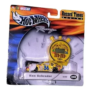 Hot Wheels Racing NASCAR Ken Schrader 2002 Car Stopwatch Unopened Dented Box - Picture 1 of 5