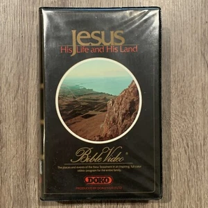 Jesus His Life And His Land VHS Video 1984 Doko Video - Picture 1 of 8