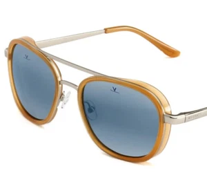 Vuarnet Sonnenbrille VL210600040636 VL2106 EDGE 2106 Bernstein + Blau Polarlynx PLZD - Bild 1 von 5