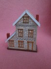 Miniature Wood Dollhouse w/ Furniture