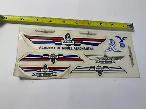Vintage AMA Academy of Model Aeronautics Stickers 1984 - Picture 1 of 7