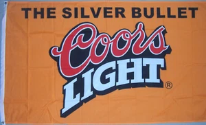 COORS LITE LIGHT BEER FLAG NEW 3X5ft banner sign better quality usa seller - Picture 1 of 4