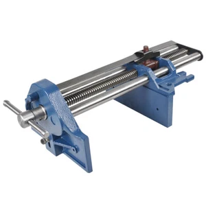10" CAST IRON UNDER BENCH MOUNT WOODWORKING VISE WITH QUICK RELEASE - Picture 1 of 10