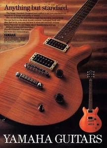 1989 Yamaha Image Standard Electric Guitar Original Color Print Ad - Picture 1 of 1