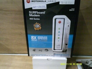 Arris Surfboard Cable Modem 400 Series Model SB6141 DOCSIS 3.0 Certified - Picture 1 of 1