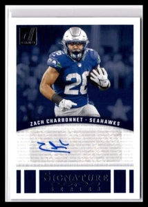 2024 Panini Donruss - Signature Series Zach Charbonnet #SSE-ZCH (AU) - Imagen 1 de 2