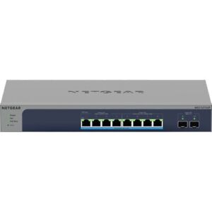 NETGEAR 10-Port Ultra60 PoE 10G Multi-Gigabit Ethernet Smart Switch (MS510TXUP)
