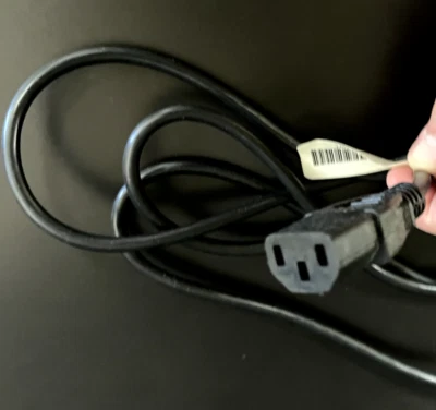 AC Power Cord Standard 3 Prong Electrical Cable 6FT 10A/125V NEW Appliance Cmptr - Image 1 of 4