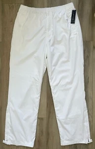 NWT Vtg Polo Ralph Lauren Men’s Mesh Lined Golf Pants, Tennis, Track, White, XL - Picture 1 of 12