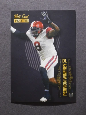 2022 Wild Card Matte Black - Perrion Winfrey - #MB-92 - Image 1 of 2