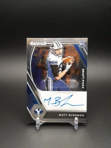 2021 Panini Prizm Draft Picks Draft Picks Auto Matt Bushman #DPA-MAT Auto - Picture 1 of 2