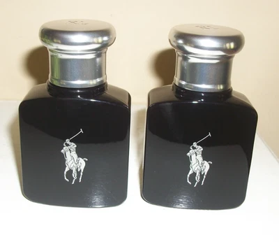 (2) Polo Black Cologne Perfume Ralph Lauren 1.36 oz 40 ml EDT Spray Men NWOB - Image 1 of 3