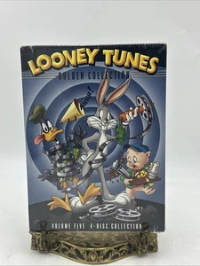 LOONEY TUNES GOLDEN COLLECTION VOLUME FIVE CARTOON CLASSICS 4 DISC DVD SET NEW - Picture 1 of 3