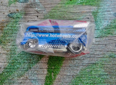 HOT WHEELS 🔥BLUE VOLKSWAGEN DRAG BUS🔥IN A BAGGIE🔥HOT WHEELS.COM - Image 1 of 3