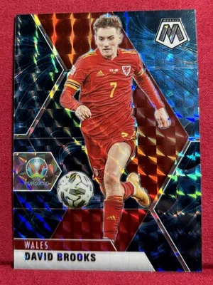 2021 Panini Mosaic UEFA Euro 2020 - David Brooks #195 Genesis Mosaic Prizm SSP - Image 1 of 2