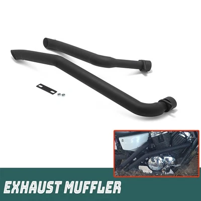 Tubos silenciadores de escape dobles para Honda VT1100 Sabre Spirit Aero Shadow 1100 Foto 1 de 4