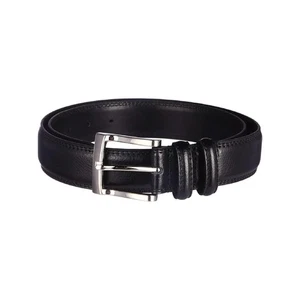 Men's Pebble Grain Leather Belt 32MM, Cognac, 38 - Picture 1 of 7