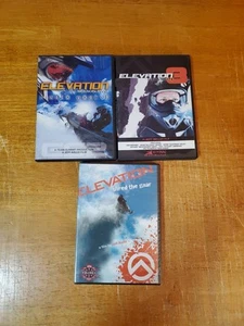 Elevation DVD Lot 3 4 5 Snowmobile Stunts Snowmobiling Video - Imagen 1 de 8