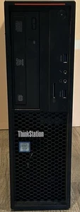 Lenovo ThinkStation P310 SFF Xeon E3-1240v5 3.5Ghz 16GB RAM 256GB SSD K620 Win11 - Picture 1 of 4