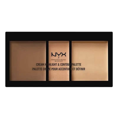 NYX PROFESSIONAL MAKEUP Cream Highlight & Contour Palette - Image 1 of 3