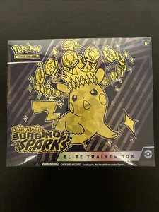 Pokemon TCG: Surging Sparks Elite Trainer Box ETB New Factory Sealed - Picture 1 of 6