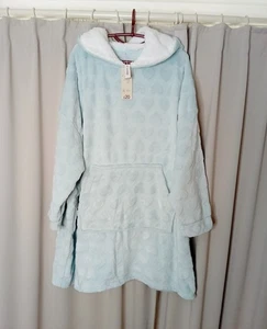 George Women’s Glitter Heart Snuggle Fleece Hoodie (size Large) RRP 20.00£ - Picture 1 of 10