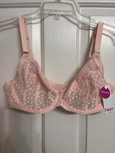 Freya AA5201 Starlight Balcony Side Support Pink Underwire Bra Sz 36D - Picture 1 of 7