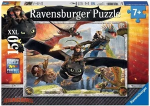 NEW Ravensburger Jigsaw Puzzle 150 XXL Pieces Kids 7+ 10015 How To Train Your Dr - Imagen 1 de 2