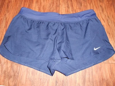 Nike Mujer Bañador Shorts Talla L Grande COMO NUEVO Estado Baño Azul Foto 1 de 4