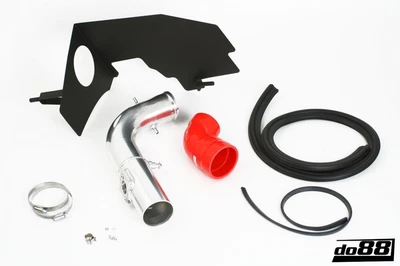 SAAB 9-3 2.0T 2005- Turbo intake system without filter, red hose       - Imagen 1 de 4