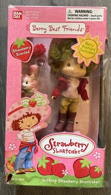 Strawberry Shortcake Berry Best Friends - GIDDYUP SSC con natillas.  BANDAI 2003 Foto 1 de 4