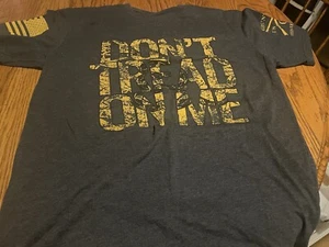 Grunt Style Don't Tread on Me T-Shirt Mens Large - Picture 1 of 1