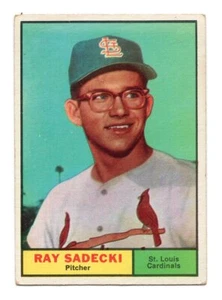 Ray Sadecki 1961 Topps #32 - Imagen 1 de 1