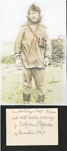 Vilhjalmur Stefansson signed card. Arctic explorer. Signature Autograph COA - Picture 1 of 1